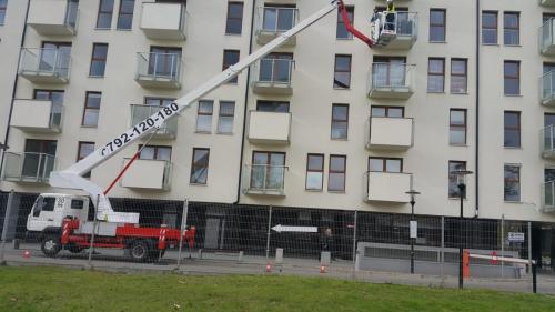 montaż balkonów, elewacji, we wrocławiu